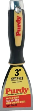Purdy 14A900030 Joint Knife, Cushion-Grip Handle, Flexible HCS Blade