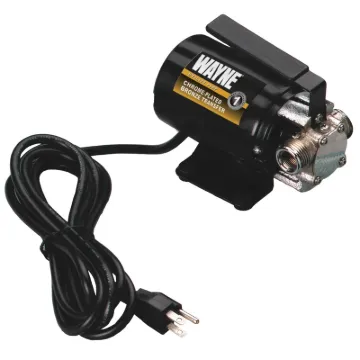 WAYNE PC2 Transfer Pump, 2 A, 115 V, 0.1 hp, 3/4 in Outlet, 300 gph, Metal