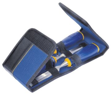 IRWIN Marples 1768781 Construction Chisel Wallet, Steel Blade, Ergonomic Handle