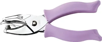 FISKARS 23527097 One-Hole Punch, 1/4 in Dia Shank