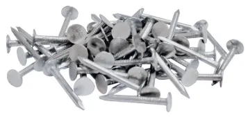 ProFIT 132138 Roofing Nail, Hand Driven, 2 in L, 11 Gauge, Steel, Electro-Galvanized, Flat Head, Smo