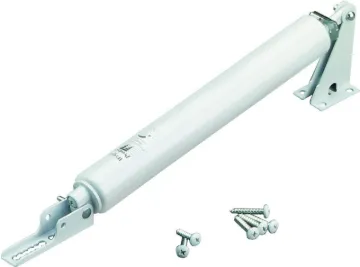 Wright Products V820AWH Pneumatic Door Closer, 90 deg Opening, White