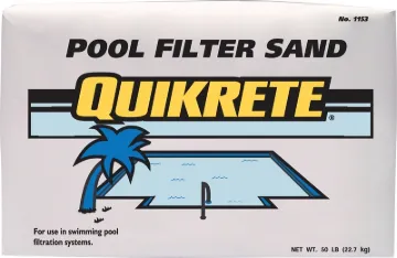 Quikrete 1153-50 Filter Sand, Tan, 50 lb Package, Bag