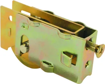 Prime-Line D 1688 Roller Assembly, 1-1/4 in Dia Roller, 5/16 in W Roller, Steel, 1-Roller, Plain Bac