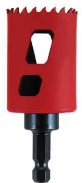 MORSE MHSA20C/TAC20 Hole Saw, 1-1/4 in Dia, 1-15/16 in D Cutting, 3/8 in Arbor, 4/6 TPI, HSS Cutting