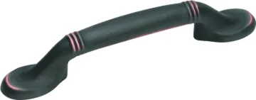 Amerock BP1300ORB Cabinet Pull, 5-1/4 in L Handle, 1-1/16 in H Handle, 1-1/16 in Projection, Zinc