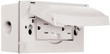 HUBBELL 5874-6S Cover Kit, 3-9/64 in L, 7 in W