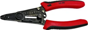 GB GS-360 Wire Stripper, 10 to 20 AWG Wire, 10 to 20 AWG Solid, 12 to 22 AWG Stranded Stripping, 6 i