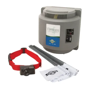 PetSafe PIF-300 Portable Wireless Dog Fence, 180 ft, 5-Correction Level, 6 to 28 in Neck