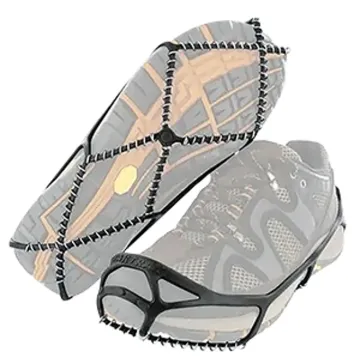 Yaktrax 08605 Boot/Shoe Traction Device, Unisex, L, Spikeless, Black