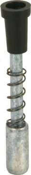 Prime-Line L 5785 Window Screen Plunger Bolt, Snap-On, Nylon, Zinc