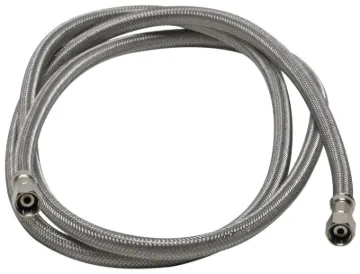 FLUIDMASTER 12IM72 Icemaker Connector, 1/4 in, Compression, Polymer/Stainless Steel