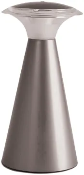 LIGHT IT 24411-101 Lantern Touch, AA Battery, LED Lamp, Plastic, Silver