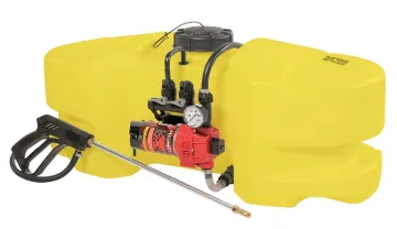 AG SOUTH Gold SC25-ATV-DX-T-NS ATV Sprayer, 25 gal Capacity, 15 ft L Hose