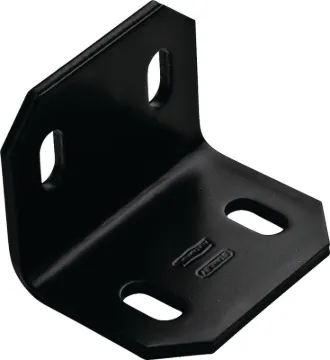 National Hardware 1217BC Series N351-495 Corner Brace, 2.4 in L, 3 in W, 2.4 in H, Steel, 3/16 Thick