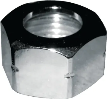 Plumb Pak PP800-80 Basin Coupling Nut, Chrome, For: Plumb Pak Basin Faucet Repair Parts and Kits
