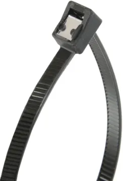 GB 46-314UVBSC Cable Tie, 6/6 Nylon, Black