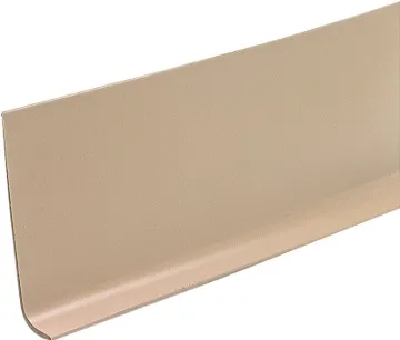 BASE WALL VINYL 4 X 4IN BEIGE