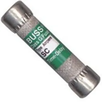 Bussmann SC-25 Time-Delay Fuse, 25 A, 480 VAC, 300 VDC, 100 kA Interrupt, Melamine Body, AJ, Low-Vol