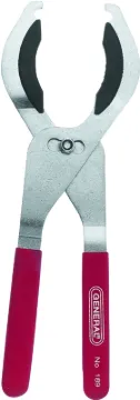 GENERAL 189 Drain Plier, 4 in Jaw Opening, 3-Position Slip Joint Jaw, Textured Handle