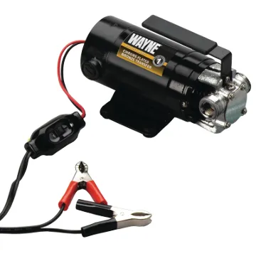 WAYNE PC1 Transfer Pump, 14 A, 12 V, 0.125 hp, 3/4 in Outlet, 300 gph, Aluminum