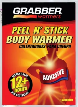 Grabber Warmers AWES Body Warmer, Peel Stick