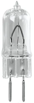 Feit Electric BPQ100T4/JCD Halogen Lamp, 100 W, Candelabra GY6.35 Lamp Base, JCD T4 Lamp, 3000 K Col