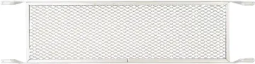 M-D 33209 Screen Door Push Grill, 7.69 in W, 34.31 in H, Aluminum, Mill, For: 36 in Doors