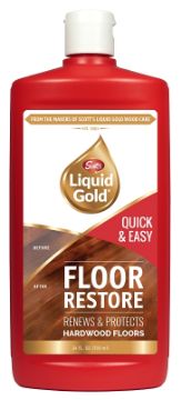 Scott's Liquid Gold 30019 Floor Restore, 24 oz Package, Liquid, Acrylic, Milky