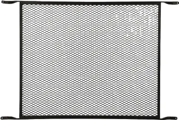 M-D 33381 Door Grill, 20.38 in W, 34-1/4 in H, Aluminum, Bronze