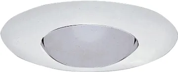 Halo 301P Recessed Light Trim, Metal Body, White