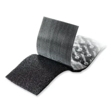 VELCRO Brand 90593 Fastener, 2 in W, 4 ft L, Black