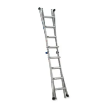 WERNER MT-17 Telescoping Multi-Ladder, 18 ft 1 in Max Reach H, 16-Step, 300 lb, Type IA Duty Rating,