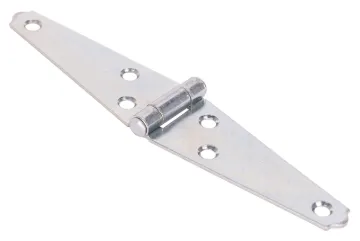 ProSource LSH-Z03-013L Strap Hinge, Steel, Zinc, Fixed Pin