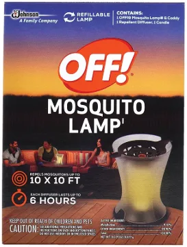 SC JOHNSON 76087 Mosquito Repellent Lamp