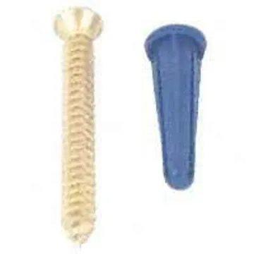 Knape & Vogt 80-88DP ANO Screw and Anchor, 320 lb, Plastic/Steel, 12, Wall Mounting