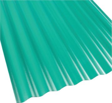 POLYCARBONATE PNL 8FTX26IN GRN