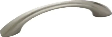 Amerock Allison Value TEN53003G10 Cabinet Pull, 4-13/16 in L Handle, 1-1/16 in Projection, Zinc, Sat