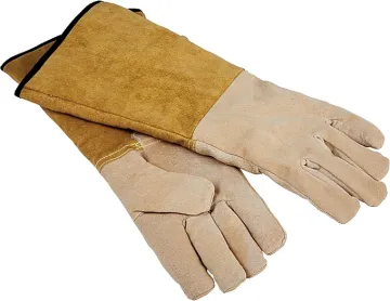 Simple Spaces CPA03110MM3L Hearth Fireplace Gloves, Unisex, Pigskin Leather