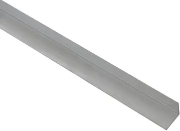 Stanley Hardware 4203BC Series 258327 Solid Angle, 1-1/2 in L Leg, 96 in L, 1/16 in Thick, Aluminum,