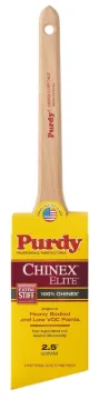 Purdy Chinex Dale 144080925 Trim Brush, Nylon Bristle, Rat Tail Handle