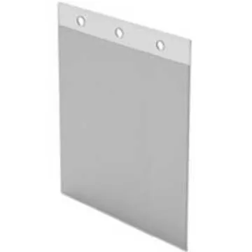 SOUTHERN IMPERIAL R-HVP-8511 Sign Holder, 8-1/2 in W, PVC, Clear