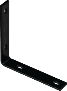 National Hardware 1151BC Series N351-467 Corner Brace, 8-1/4 in L, 1-1/2 in W, 8-1/4 in H, Steel, Po