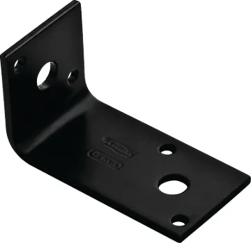 National Hardware 1153BC Series N351-481 Corner Brace, 2.94 in L, 1-1/2 in W, 1.67 in H, Steel, Powd