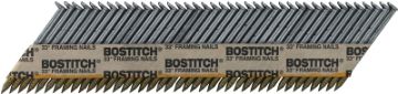 Bostitch PT-16D131FH2 Collated Framing Nail, 3-1/2 in L, Steel, Clipped Head, Smooth Shank, 2000