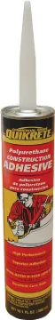Quikrete 9902-10 Construction Adhesive, Gray, 10.1 oz Package, Caulk Tube