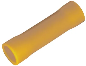 GB 20-126 Butt Splice, 600 V, 12 to 10 AWG Wire, Yellow