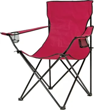 Seasonal Trends GB-7300 Bucket Chair, 275 lb Capacity, Steel/Polyester Fabric Seat, Steel Frame, Bla