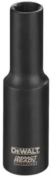 DeWALT Impact Ready DW22932 Impact Socket, 15/16 in Socket, 1/2 in Drive, Square Drive, 6 -Point, St