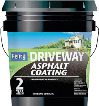Henry HE130074 Asphalt Coating, Liquid, Black, 5 gal Package, Pail